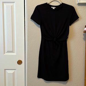 Charlotte Russe short sleeve tie dress size small